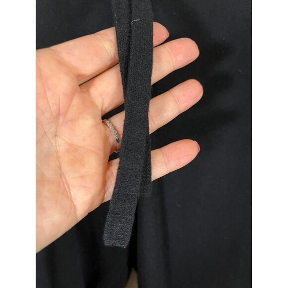 Banana Republic Pant Women XL Black Pull On Joggers Sweater Neutral Preppy Retro - Picture 3 of 11